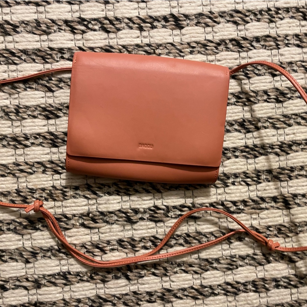 BAGGU Crossbody Bag in Terracotta